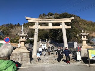 初！久能山へ